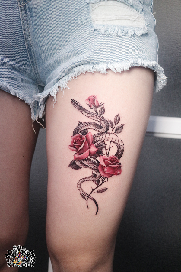 名古屋　タトゥー　女性